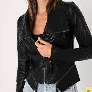 Vegan Leather Jacket